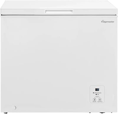 Fridgemaster MCF198E 80cm Chest Freezer in White