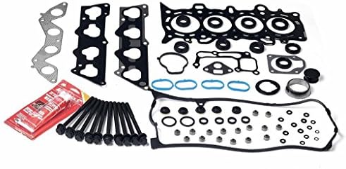 Head Gasket Set Head Bolts Fit For Honda Civic EX HX 1.7L VTEC D17A2 D17A6 2001-2005