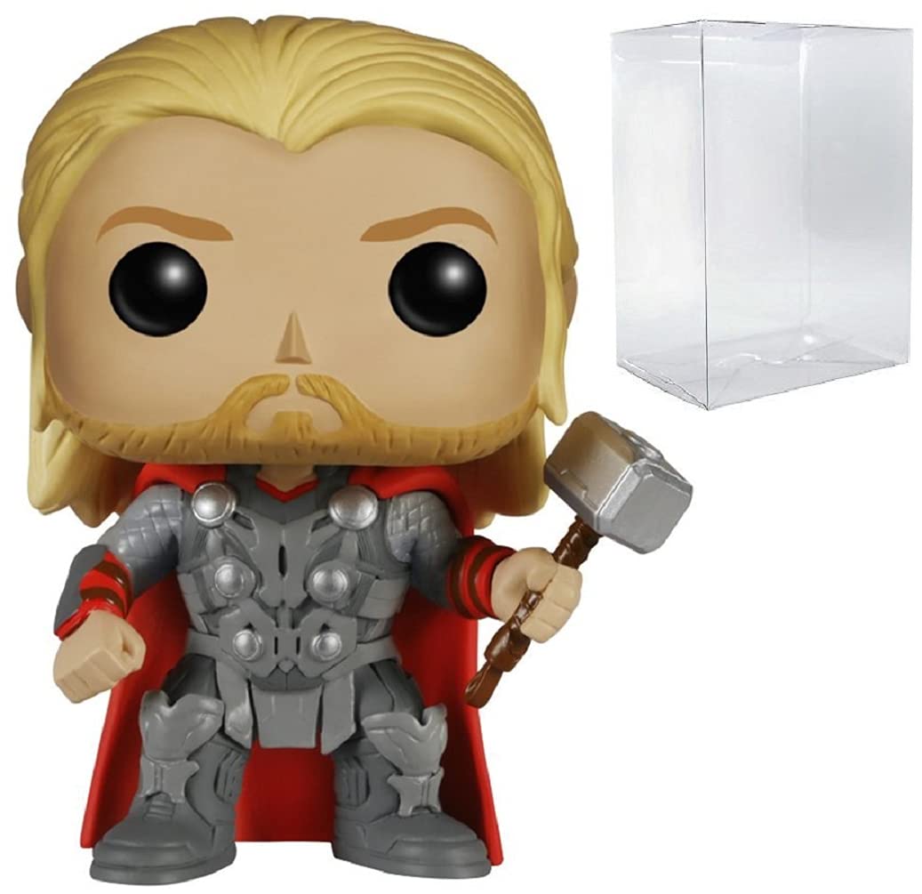 Marvel: Avengers 2 Age of Ultron - Thor Funko Pop! Vinyl Figure (Bundled with Compatible Pop Box Protector Case)