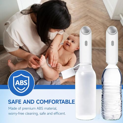 Premium Portable Bidet Travel Shattaf High Pressure Rechargeable Electric Handheld Travel Bidet Spray Bottle Water Bottle Pump Sprayer for Camping toilet Essentials Personal Hygiene Care for Women Men