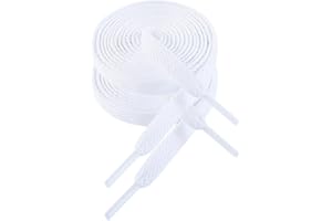 VSUDO 2 Pairs Flat Shoe Laces for Sneakers, Shoe Strings/Shoelaces for Sneakers