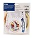 Mini Maker Rainbow Cat Kit: 18 Piece Embroidery Project (kit, Embroidery, DIY, Cats, Colorful, Hoop, Mini Maker)