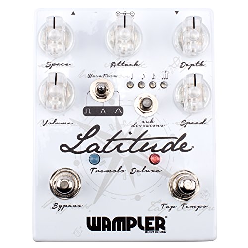 Wampler Pedals Latitude Deluxe V2 Tremolo Effects Pedal