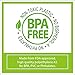Green'N'Pack Baby Diaper Sacks with Fresh Baby Powder Scent (BPA-Free), 10 Mini Refill Rolls, 200 Count