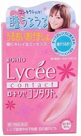 ROHTO Lycee Contact Eye Drops 8ml for contact-2Packs by Lycee