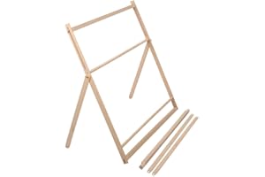 BHDD Weaving Loom,Adjustable DIY BHDD Hand Weaving Machine Hand Knitting Loom Tapestry Hand-Knitted Machine DIY Woven Set with Stand,Extra-Large Frame for Beginner(35 inchex34.6 inchex1.2 inche)