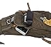 INNTURT Nylon Sling Bag Daypack Chest Bag Messenger Backpack Outdoor Army Green & Yellow