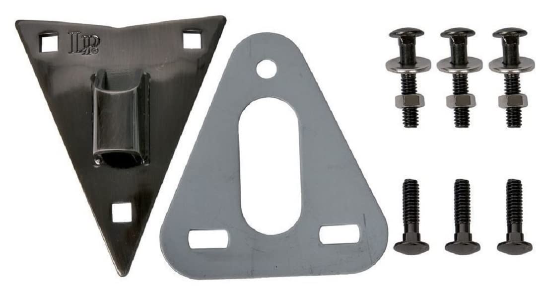 LP Latin Percussion Side Plate Conga Galaxy and Palladium Brushed Nickel, LP974-BN