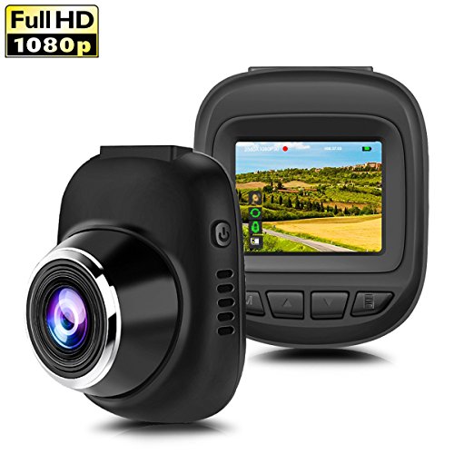 Car Dash Cam / Dash Camera, CarPuride Mini FHD 1080p Dashboard Camera Car DVR Video Recorder with Night Vision, 168°Wide Angle, G-sensor, Loop Recording, Motion Detection - Thumbnail 7