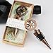 Aytai 5Pack Nautical Compass Wine Bottle Stoppers Wedding Favors for Guests Travel Theme Wedding Party Gift Souvenirs Bachelor Decoration