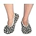 Snoozies Womens Touch Me Ballerina Slippers with Comfort Fit Split Sole