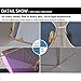 ASLNsong Women's Big Oversized Celibrity Love Punch Cat Eye Sunglasses MJ107