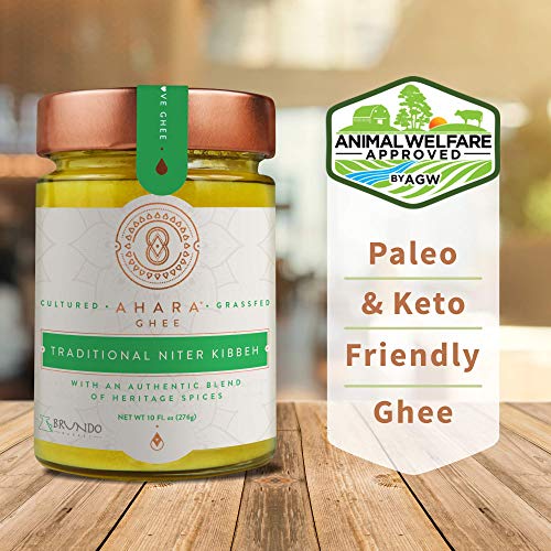 Ahara Ghee Traditional Niter Kibbeh Ghee Clarified Butter BRUNDO