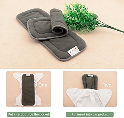 alvababy charcoal bamboo inserts