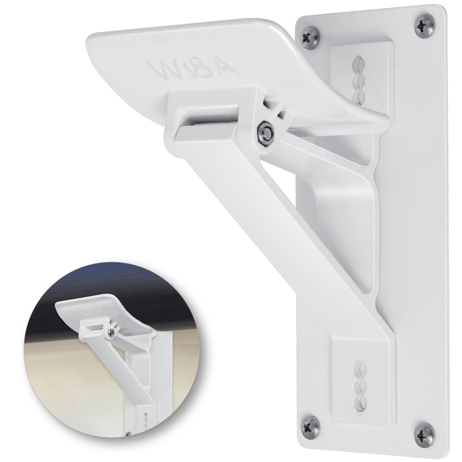 Photo 1 of RV Awning Support Roller Cradle Center Support for RV Camper Awning and Trailer, White