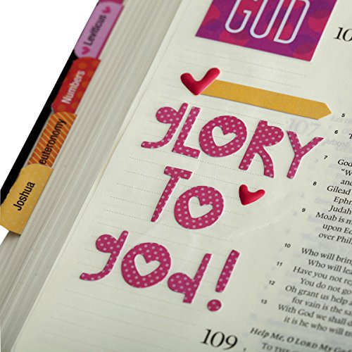 Illustrated Faith - Alphabet Stickers - Pink One In a Melon