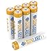 SunLabz AAA Rechargeable Batteries, Ultra-Efficient NiCD, 8 Pack