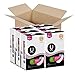 U by Kotex Security Ultra Thin Pads, Long, Fragrance-Free, 40 Count (Pack of 6)
