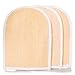 Exfoliating Loofah Mitts, 3 pack. 100% Natural Luffa Body Sponge Scrubber Mitt for Men & Women Bath or Shower. FREE Skin Care & Exfoliator eBook.