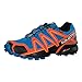 SALOMON Mens Speedcross 4 GTX Trail Sneaker,Hawaiian Blue/Black, 10.5 D(M) US