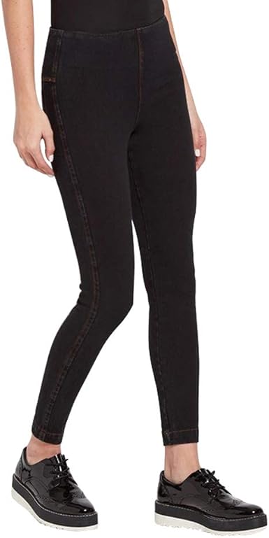 lysse black denim leggings