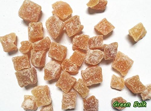 Dried Crystallized Ginger Chunks, 1 lb