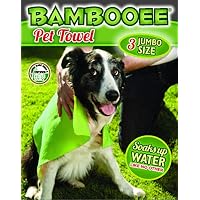 Bambooee Pet Drying Grooming Cloth Absorbent & Reusable