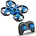 Hobbylane Mini Drone for Kids, Headless Mode Nano Drone 2.4Ghz 6-Axis Gyro with 3D Flips and LED Lights RC Quadcopter, Small Pocket Drone Gifts for Adults & Beginners (Blue)