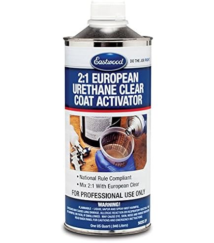 Eastwood 4 To 1 Liquid Urethane Activator Slow QT 80-90