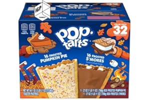 Pop Tarts Variety Fall Favorites Pack, 32 ct.- IGP Family Bundle