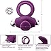 Mini Compact Powerful Multi-Speed Bullet Shape Personal Vibrating Massage Tools,Waterproof Quiet -7 inch (1PCS) 10 vibratioanl Settings , Purple