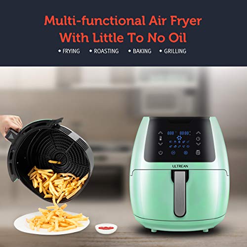 Ultrean 5.8 Quart Air Fryer, Large Family Size Electric Hot Air Fryers