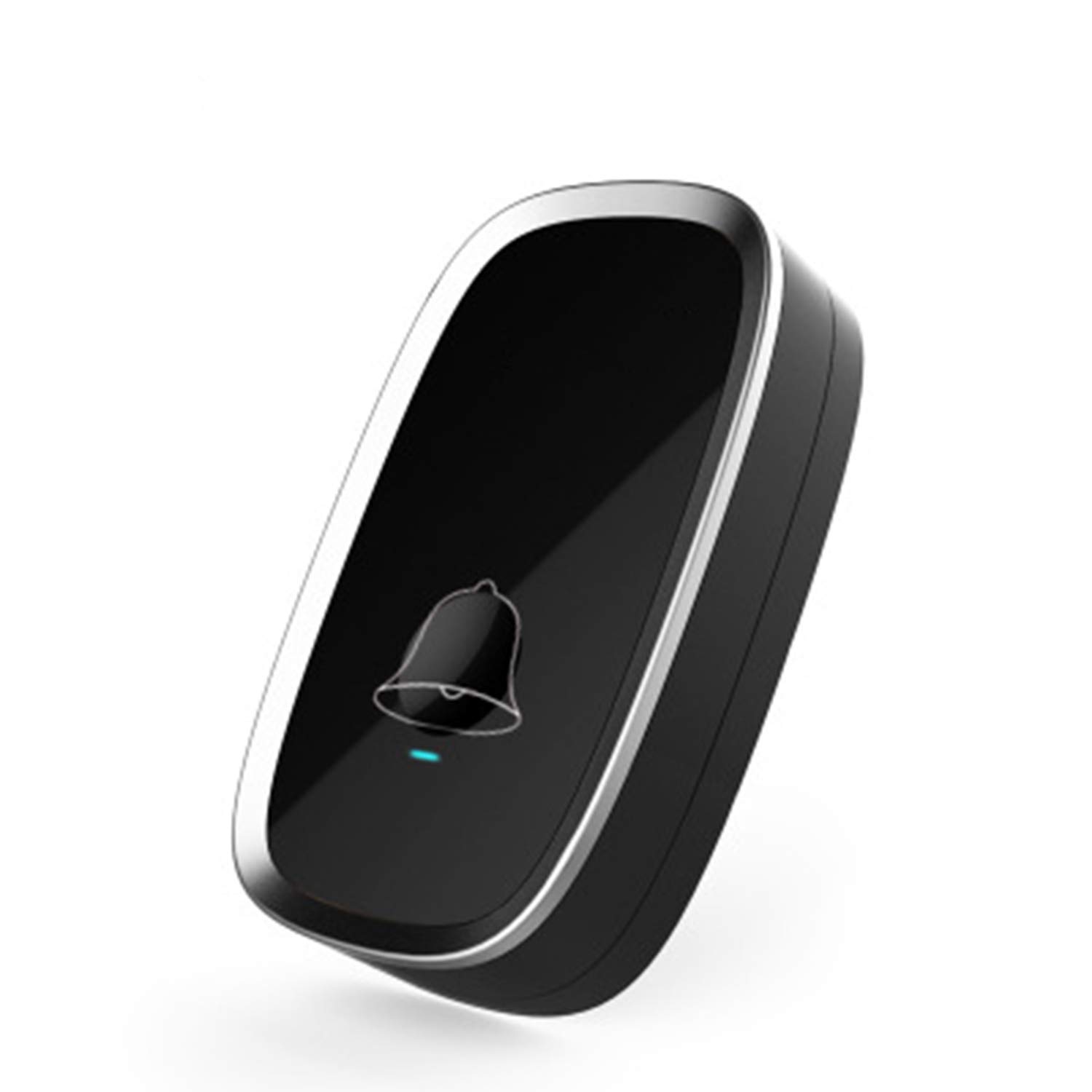 Wireless Doorbell, Waterproof Door Bell, Wall Plug-in Cordless Chime with 300m/1000ft Range, 36 Chimes, 4 Level Volume & LED Flash, 1 Push Button Transmitter & 1 Plug-in Receiver