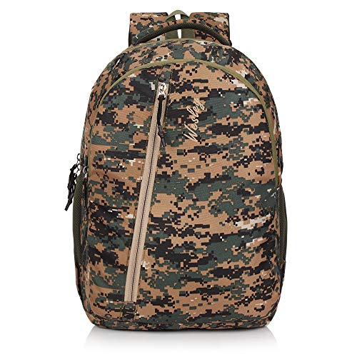 Wesley Army Print 16 Inch 35 L Casual Waterproof Laptop Backpack/Office Bag/School Bag/College