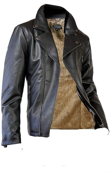 Amazon メンズナーレ Mensnare 裏ボア ダブルライダースジャケット メンズ 合成皮革 シングルジップ S 05 コート ジャケット 通販
