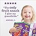 Annie's Organic Bunny Fruit Snacks, Variety Pack, 24 Pouches, 0.8 oz Each