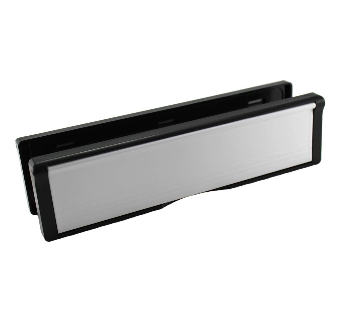 DJM Direct 40/80 UPVC Telescopic Sleeve Letterplate 10" - White