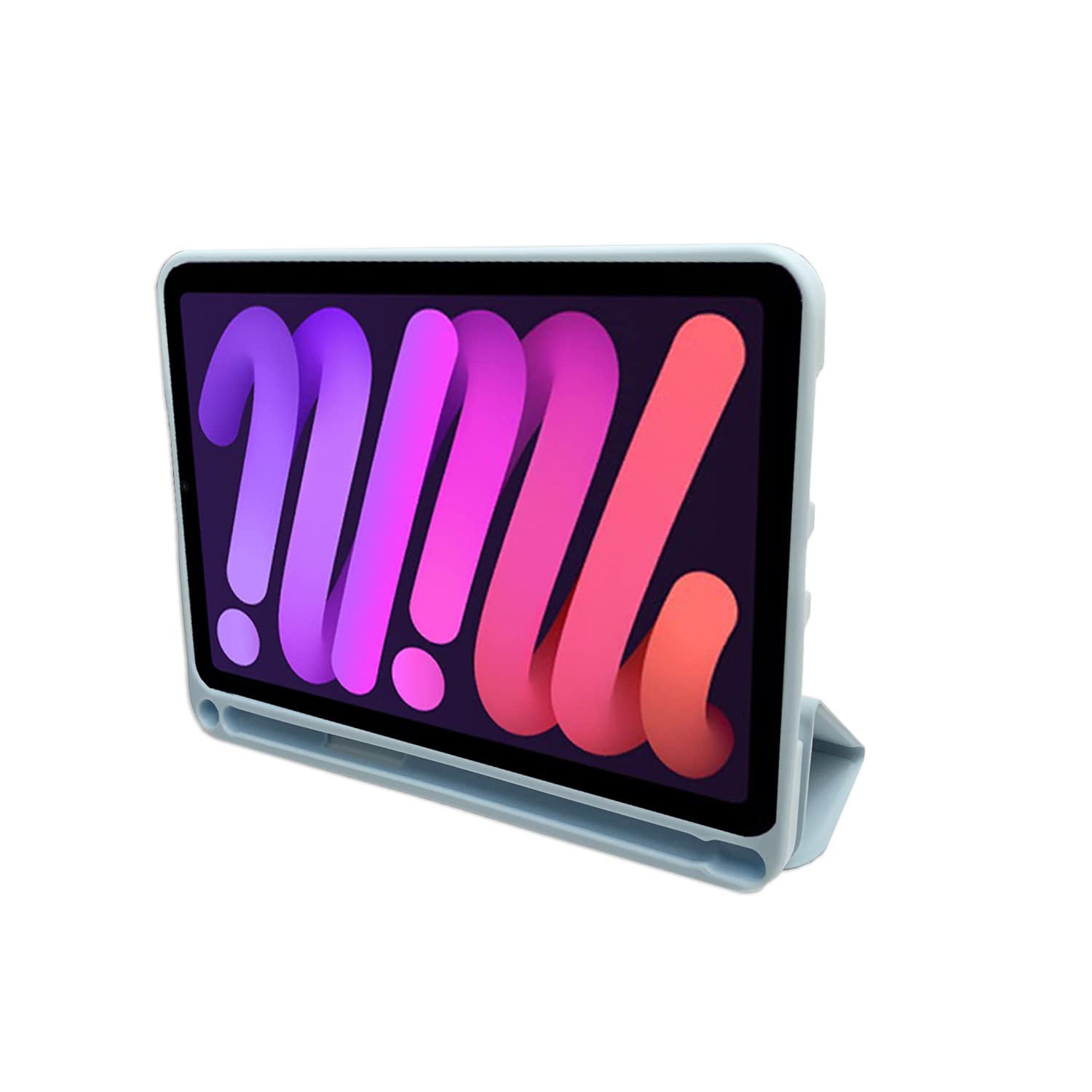 Lobwerk Case for Apple iPad Mini 6 2021 6th Generation 8.3 Inch Smart Cover Case with Stand Function