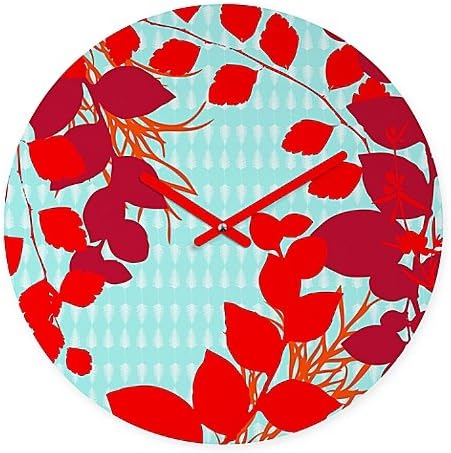 DENY Designs Caroline Okun Petiole Round Wall Clock