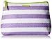 Vera Bradley Women's Striped Cosmetic Makeup Organizer Bag
