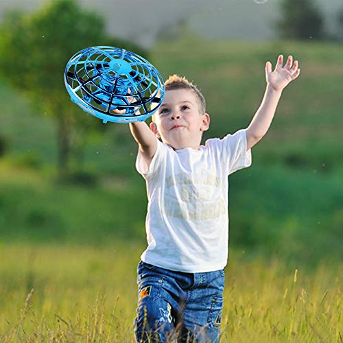 GRACEON Hand Operated Drones for Kids or Adults,Light Up Joy Flying Ball Drone,Easy Indoor Small Orb Flying Ball Drone Toys for Boys or Girls