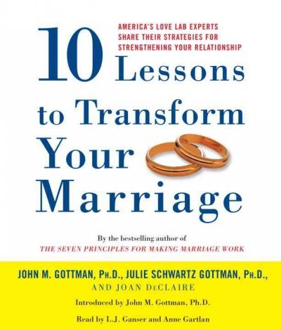 10 Lessons to Transform Your Marriage: America's Love Lab Experts Share Their Strategies for Strengthening Your Relationship [ 10 LESSONS TO TRANSFORM YOUR MARRIAGE: AMERICA'S LOVE LAB EXPERTS SHARE THEIR STRATEGIES FOR STRENGTHENING YOUR RELATIONSHIP BY 