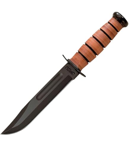 KA-BAR Full Size US Marine Corps Fighting Knife, Straight, Fixed
