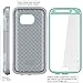 E LV Case for Galaxy S7 Case Armor Protection Defender Case Cover for Samsung Galaxy S7 - [Mint/Grey]