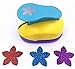 TECH-P Creative Life 2-Inch Large Paper Craft Punch,Card Scrapbooking Engraving Kid Cut DIY Handmade Hole Puncher.-Lucky Flower