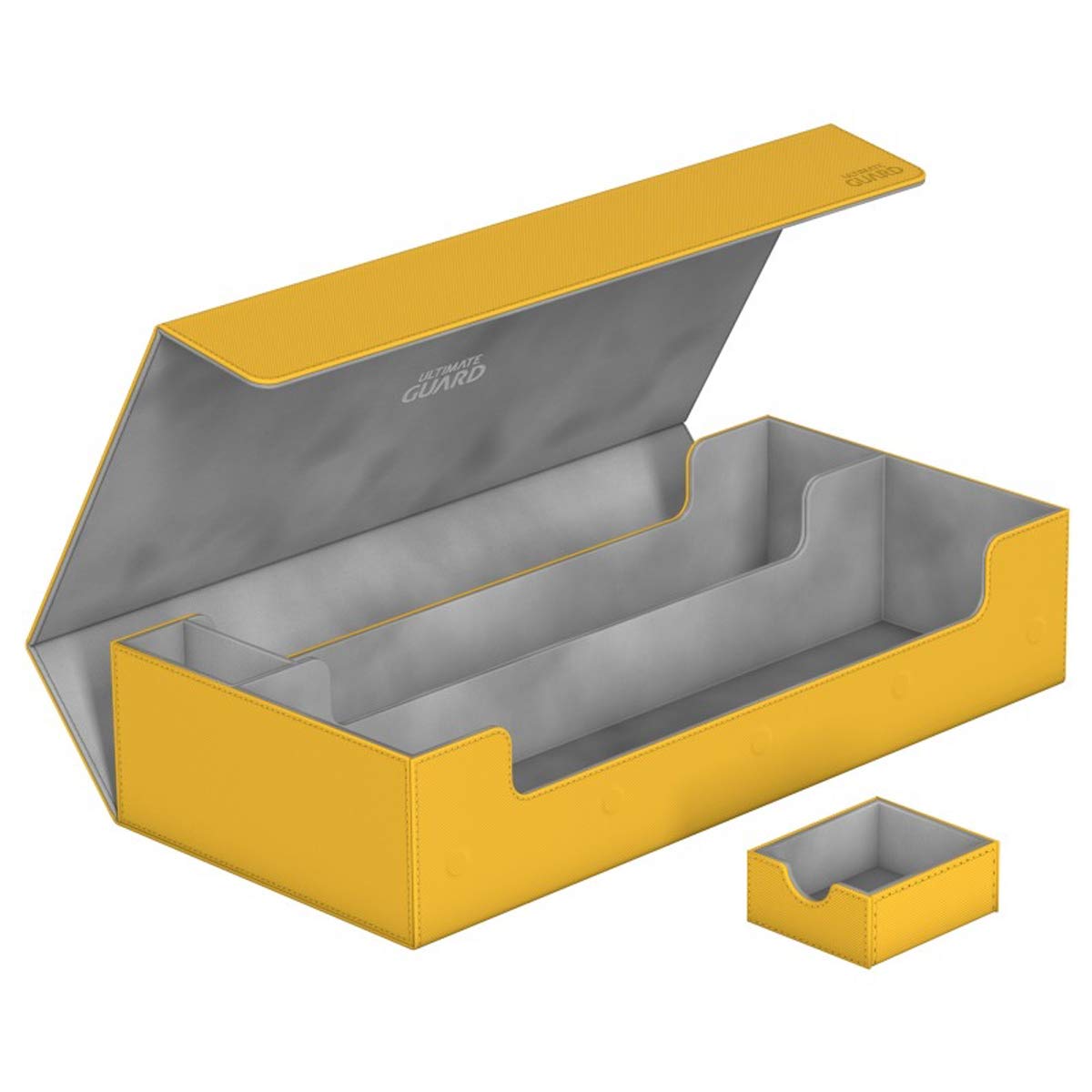 Ultimate Guard UGD010873 Superhive 550 Plus XenoSkin Card Case, Amber