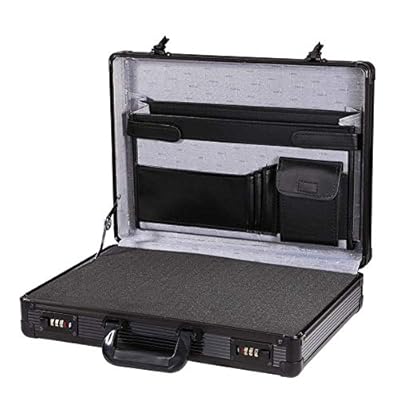 Aluminum Hard Case with Foam Insert Black Briefcase New Zealand