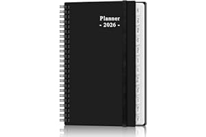 YARIDAR 2026 Pocket Planner/Calendar - 2026 Weekly & Monthly Planner from January 2026 to December 2026, 12 Months Tabs, 3.75" x 6.75", Green