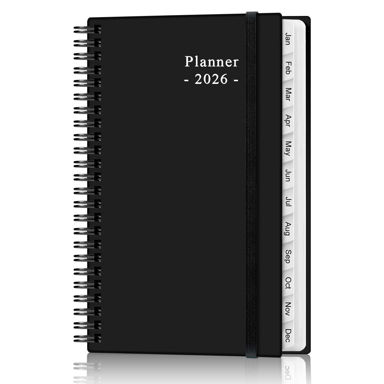 Photo 1 of 2026 Pocket Planner/Calendar - 2026 Weekly & Monthly Planner from January 2026 to December 2026, 12 Months Tabs, 3.75" x 6.75", Green
