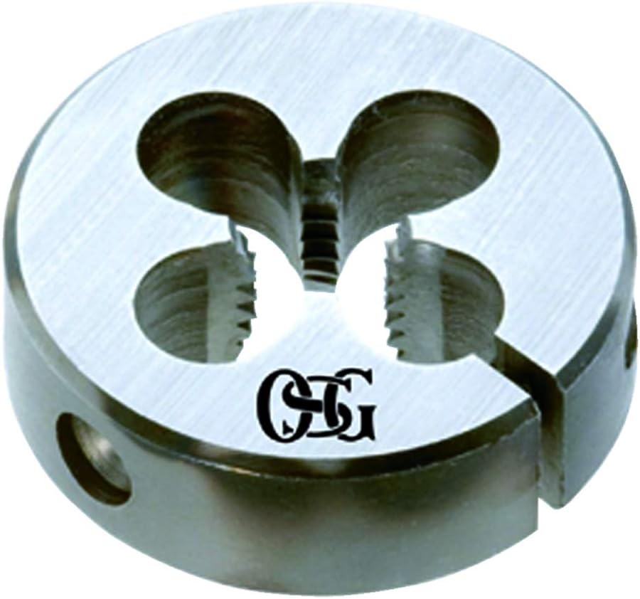 Osg Usa 2706900 3/8-24 x 1-1/2" OD High Speed Steel Round Adjustable Die
